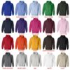 hoodie color chart - Dragon Ball Z EU Store