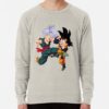 ssrcolightweight sweatshirtmensoatmeal heatherfrontsquare productx1000 bgf8f8f8 29 - Dragon Ball Z EU Store
