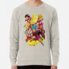 ssrcolightweight sweatshirtmensoatmeal heatherfrontsquare productx1000 bgf8f8f8 6 - Dragon Ball Z EU Store