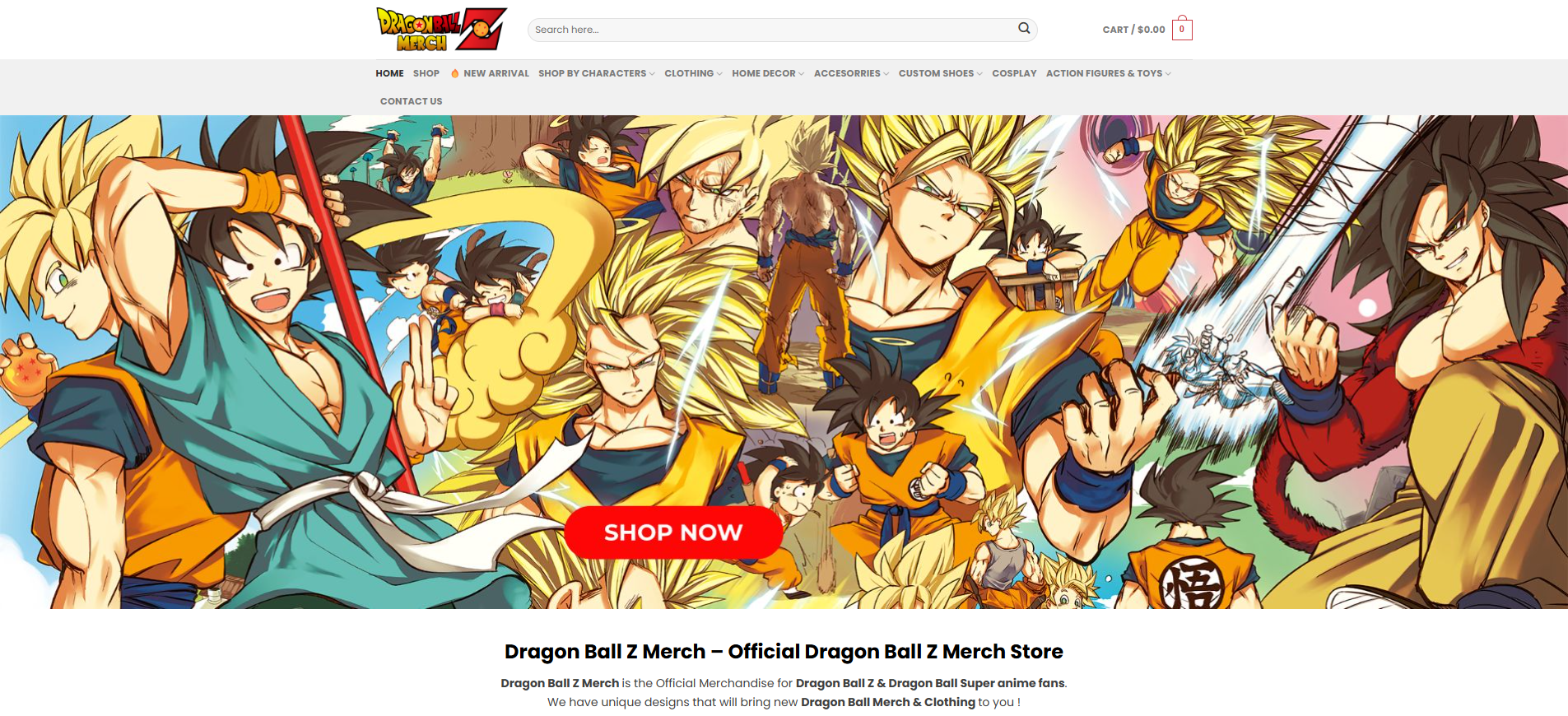 dragon ball z merch.jpg - Dragon Ball Z EU Store