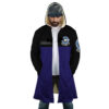 Capsule Corp Dragon Ball Z AOP Hooded Cloak Coat FRONT Mockup - Dragon Ball Z EU Store