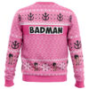 Compliment Vegeta Badman DBZ Ugly Christmas Sweater BACK mockup - Dragon Ball Z EU Store