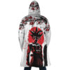 Goku Red Instinct Dragon Ball Z AOP Hooded Cloak Coat BACK Mockup - Dragon Ball Z EU Store