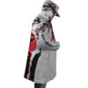 Goku Red Instinct Dragon Ball Z AOP Hooded Cloak Coat RIGHT Mockup - Dragon Ball Z EU Store
