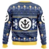 Majin Vegeta Dragon Ball Z Ugly Christmas Sweater BACK mockup - Dragon Ball Z EU Store
