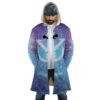 Trippy Astral Vegeta AOP Hooded Cloak Coat FRONT Mockup - Dragon Ball Z EU Store