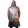 Trippy Ultra Instinct Goku Dragon Ball Z AOP Hooded Cloak Coat BACK Mockup - Dragon Ball Z EU Store