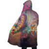 Trippy Ultra Instinct Goku Dragon Ball Z AOP Hooded Cloak Coat SIDE Mockup - Dragon Ball Z EU Store