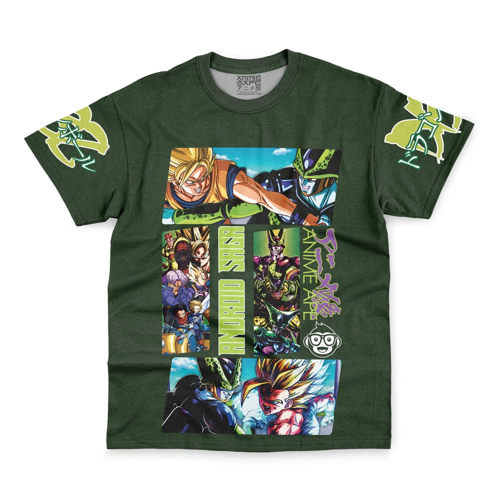 cell-Streetwear-T-Shirt-Front-wrinkly cell Streetwear T Shirt Front wrinkly - Dragon Ball Z EU Store