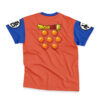 songoku Streetwear T Shirt Back wrinkly - Dragon Ball Z EU Store