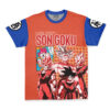 songoku shirt front - Dragon Ball Z EU Store