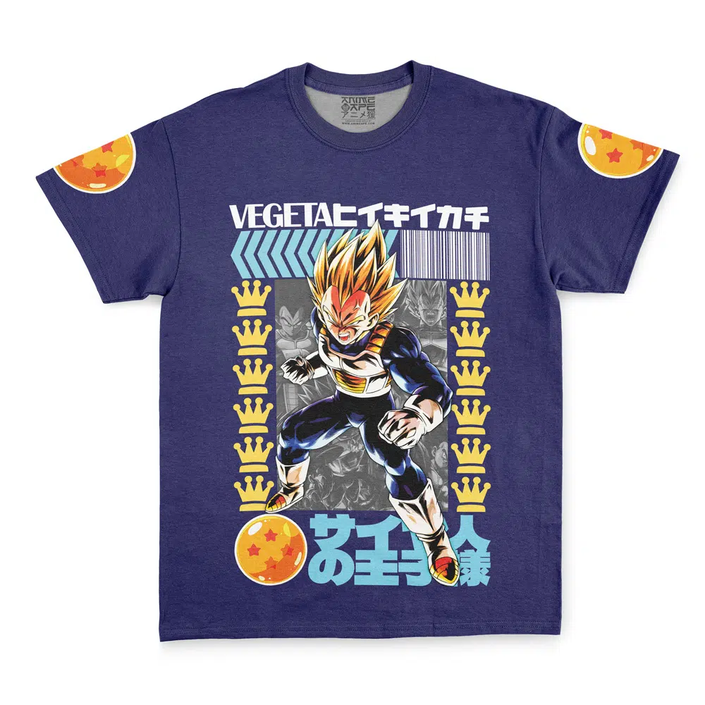 vegeta-shirt-front vegeta shirt front - Dragon Ball Z EU Store