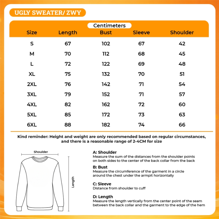 3D UGLY SWEATER - Dragon Ball Z EU Store
